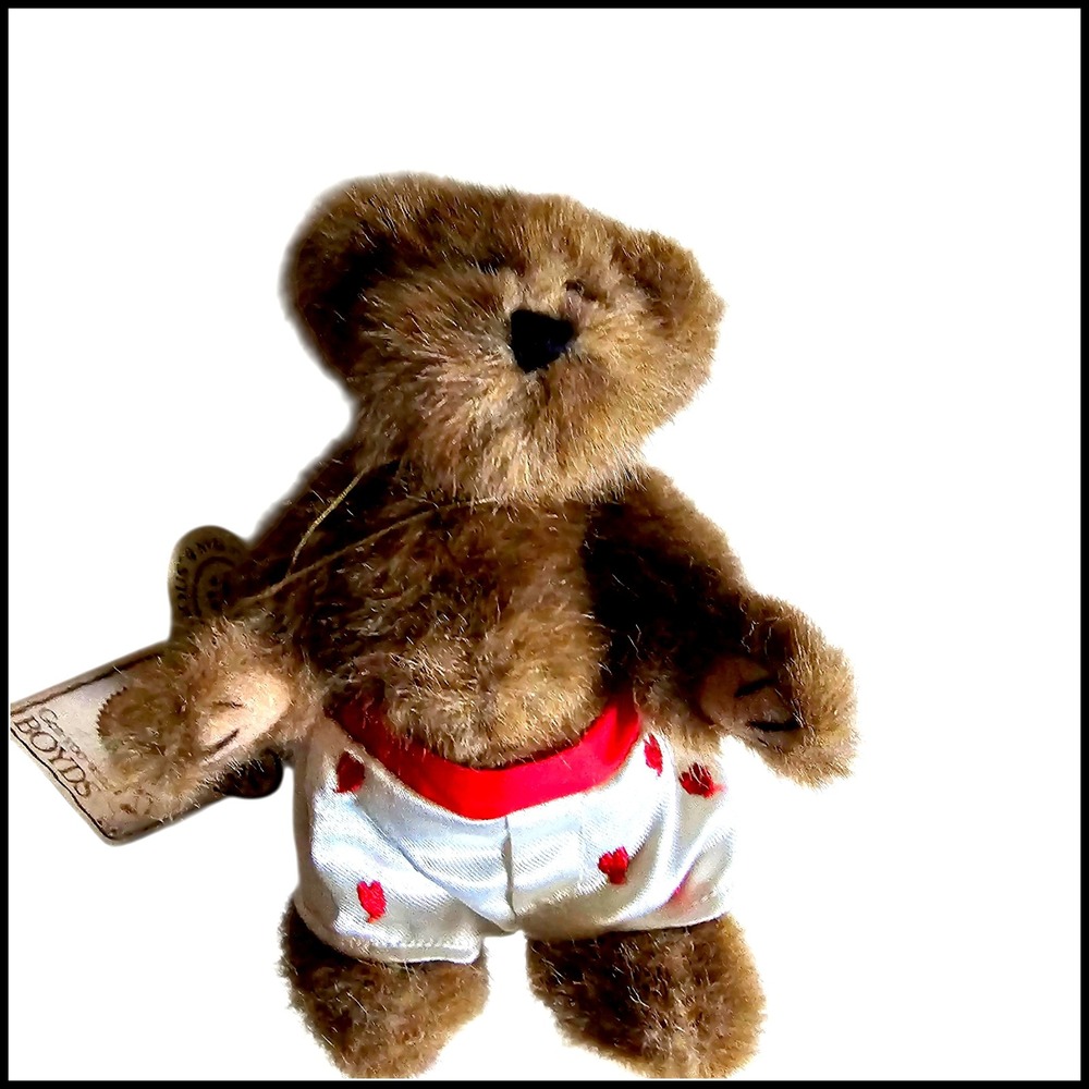 Boyds Collection Macho Z. Heartthrob Bear Special‎ Occasion Edition Plush